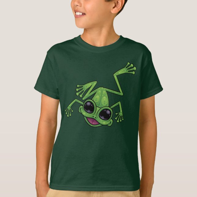 Camiseta Sapo Verde Feliz (Frente)