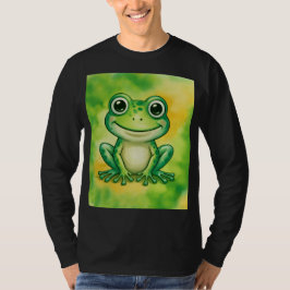 Camiseta Sapo verde fofo