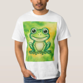 Camiseta Sapo verde fofo