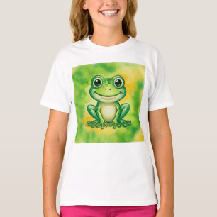Camiseta Sapo verde fofo