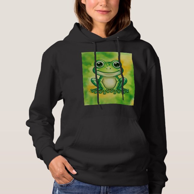 Camiseta Sapo verde fofo (Frente)