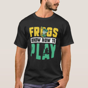 Camiseta Sapos com sapo sabe como jogar