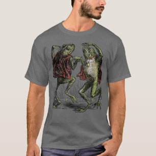 Camiseta Sapos Dançantes Cottagecore Toad Fairy Tale Trippy