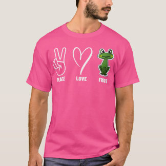 Camiseta Sapos de Amor pela Paz de Caçador de sapos