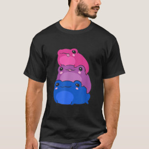 Camiseta Sapos de Sinalizador Bissexuais com Orgulho Bi Sut