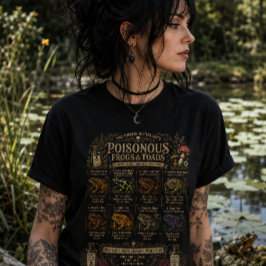 Camiseta Sapos e Rãs Venenosos