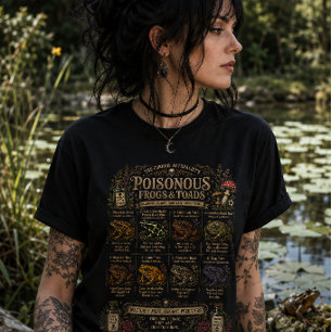 Camiseta Sapos e Rãs Venenosos