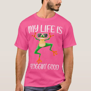 Camiseta Sapos legal Sapos Minha Vida Está Indo