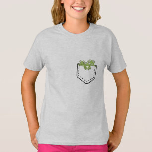 Camiseta Sapos no bolso