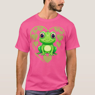 Camiseta Sapos Para Sapos De Coloração Coluna Do Sapo Do Lo