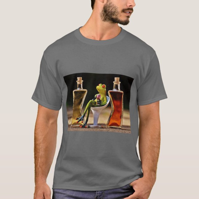 Camiseta Sapos & Pintinhos com Bebidas Legais (Frente)