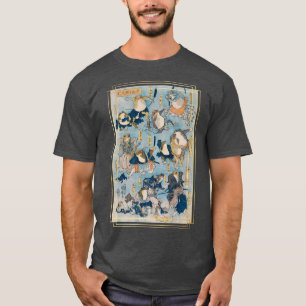 Camiseta Sapos Samurai Japoneses Anime Manga DarkAcademia V