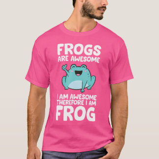 Camiseta Sapos São Incríveis, Sou Incrível, Por Isso Sou Um