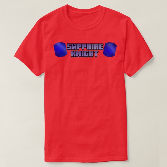 Camiseta Sapphire Knight Merch (Frente do Design)