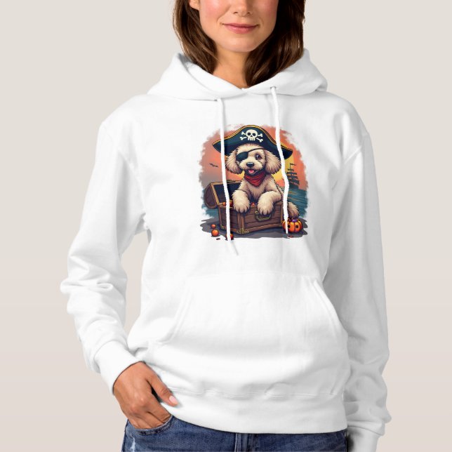 Camiseta Saque do Poodle Pirata (Frente)
