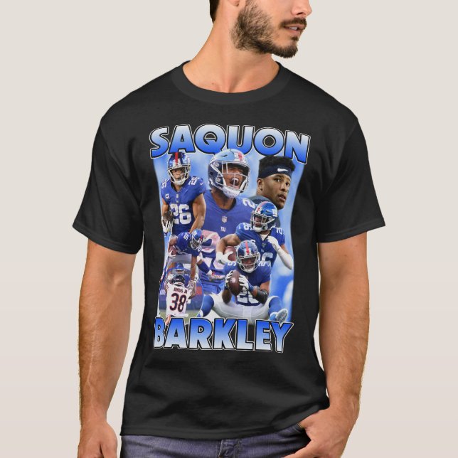 Camiseta Saquon Barkley | American Football Bootleg Tee (Frente)