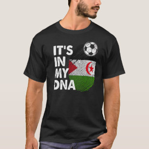 Camiseta Sara Ocidental No Meu Dna Polisario Flag Team Rasd