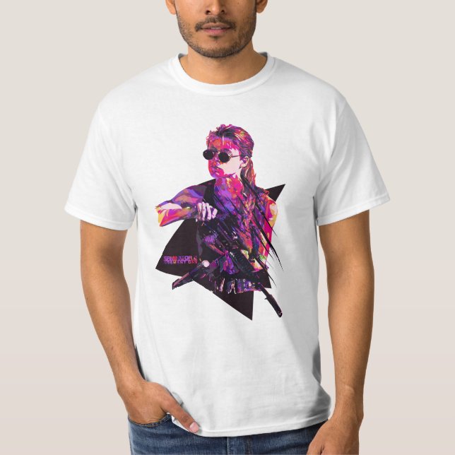 Camiseta Sarah Connor Retro (Frente)