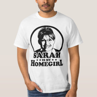 Camiseta Sarah Palin é meu Homegirl
