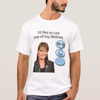 Camiseta Sarah Palin: Eu gostaria de usar uma de minhas