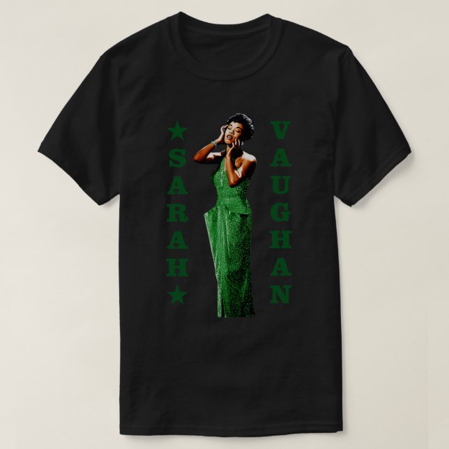 Camiseta Sarah Vaughan 2 (Frente do Design)