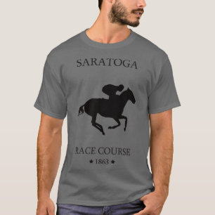 Camiseta Saratoga Nova Iorque, corridas de cavalos