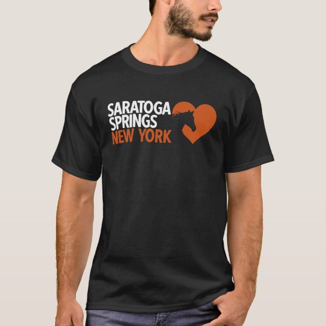Camiseta Saratoga Primavera New York Toga Hearse Racing (Frente)
