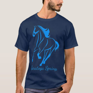 Camiseta Saratoga Primaveras da Corrida do Cavalo Norte de