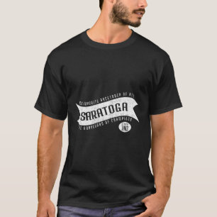 Camiseta Saratoga Race Fan O Cemitério Dos Campeões