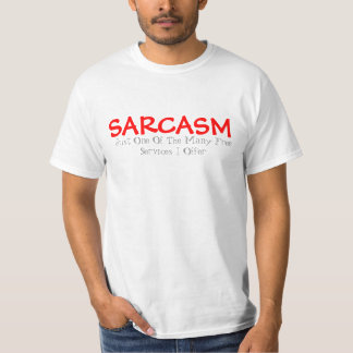 Camiseta Sarcasm