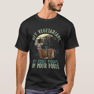 Camiseta Sarcasm Carnivore Anti-Vegan Carne Vegetal