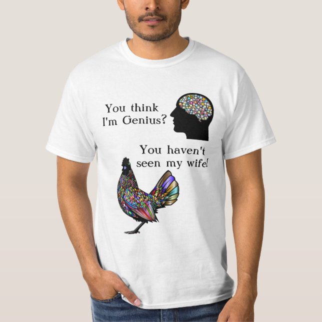 Camiseta Sarcasm Husband e Wife (Frente)