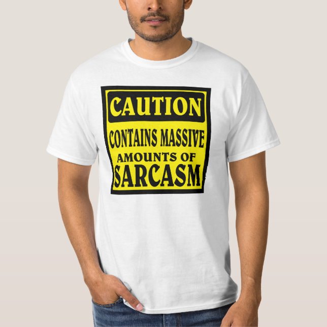 CAMISETA SARCASMO (Frente)