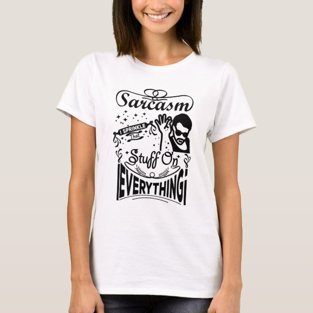 CAMISETA SARCASMO (Frente)
