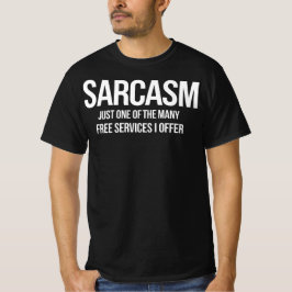 Camiseta Sarcasmo – Cotações de Serviços Gratuitos Engraçad