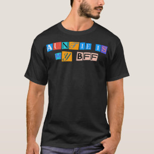 Camiseta Sarcasmo Dizendo Que Tia Engraçada É Minha Bff
