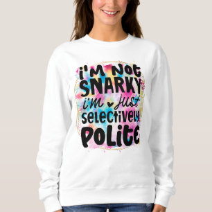 Camiseta Sarcasmo engraçado arte de palavras