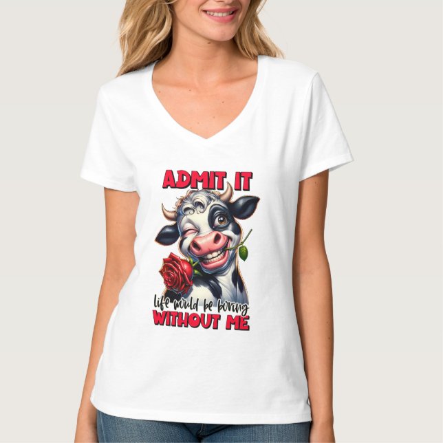 Camiseta Sarcasmo engraçado arte do pato (Frente)