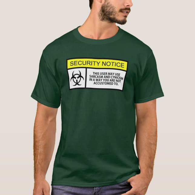 Camiseta Sarcasmo legal e cinismo retrô (Frente)