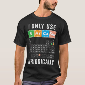 Camiseta Sarcasmo Periódico Eu Só Uso Sarcasmo Periódico
