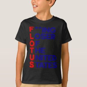 Camiseta Sarcasmo Político Trump Flotus Perdedor Estados Un