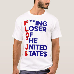 Camiseta Sarcasmo Político Trump Flotus Perdedor Estados Un