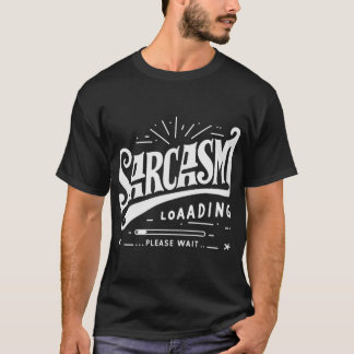 Camiseta sarcasmo preto para você