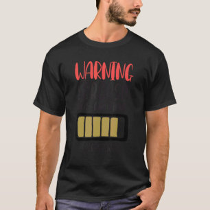 Camiseta Sarcasmo Sarcástico de Advertência ao Humor Agora