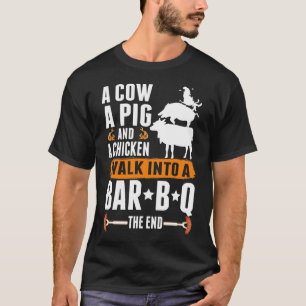 Camiseta Sarcastic Barbecue Humor Meat Lover Grieling Engra