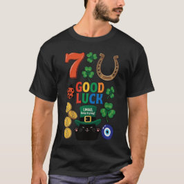 Camiseta Sarcastic black cat  and Lucky charms