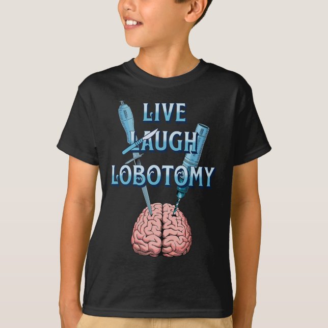 Camiseta Sarcastic Dark Humor Gothic Live (Frente)