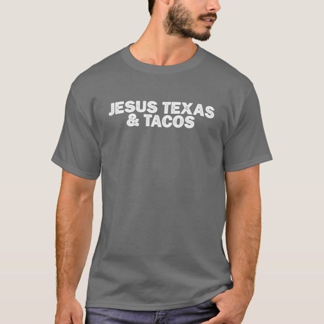 Camiseta Sarcastic Funny Jesus Texas (Frente)