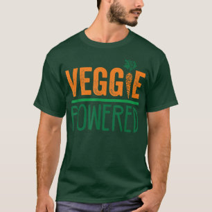Camiseta Sarcastic Vegan Veggie Powered Comida Vegetarian L