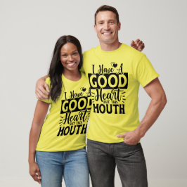 Camiseta Sarcástica Amarela